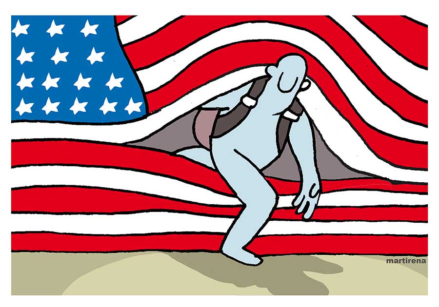 USA illegal emigration