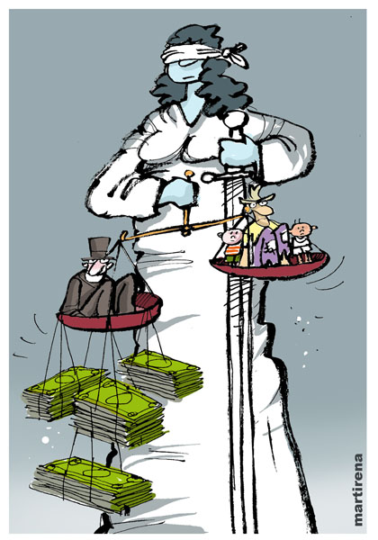 El peso de la justicia